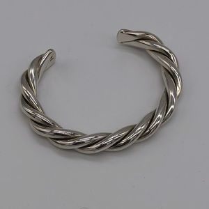 RESERVED Silpada Heavy Sterling Silver Twist Cuff